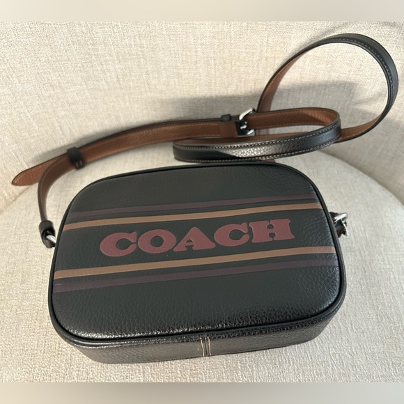 COACH Mini Jamie Camera Bag with Coach Stripe - Picture 2 of 9
